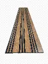Panel Wall Decor (wood and black)