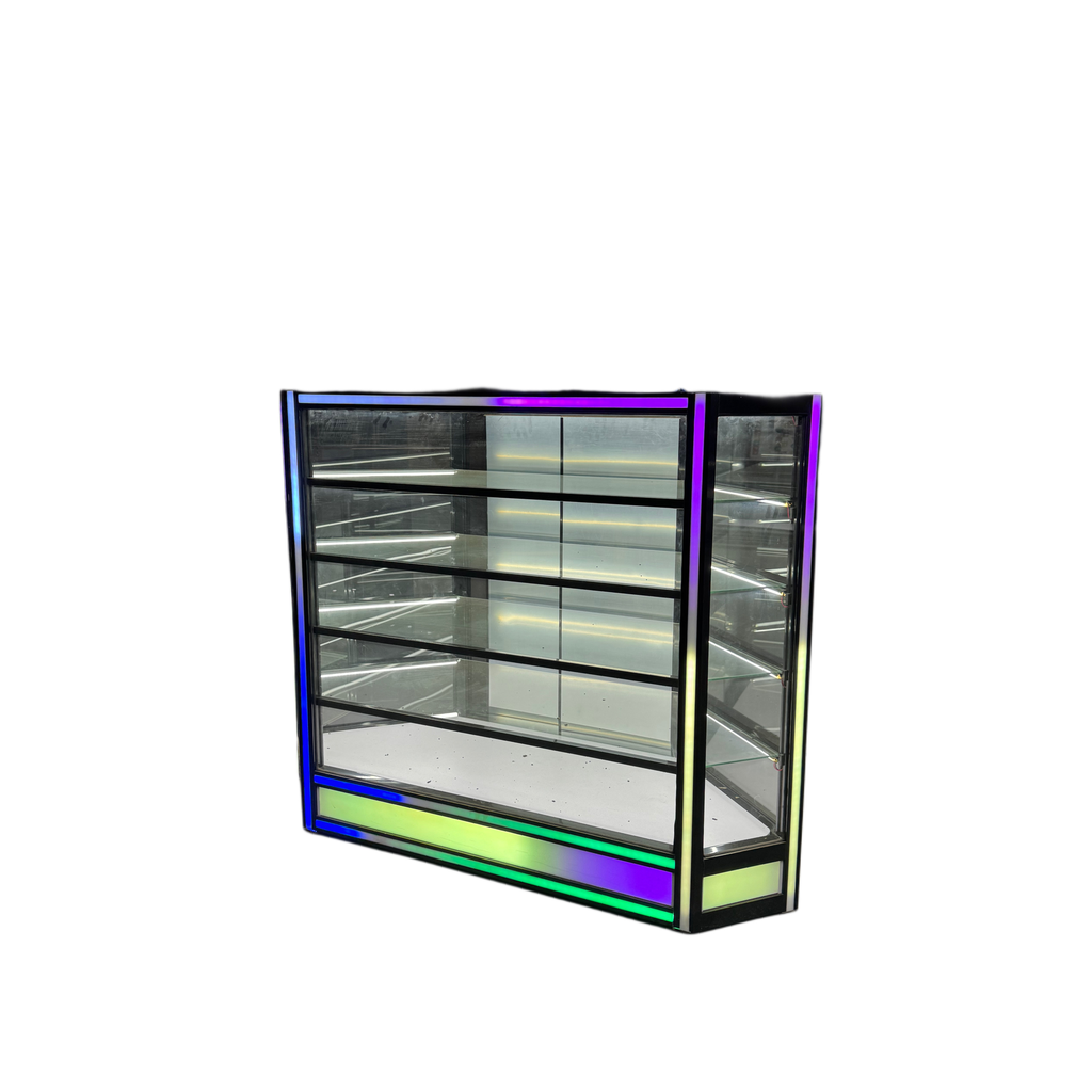 4 Feet Showcase corner with Neon lights