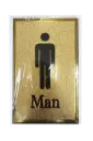Men & Women's Restrooms Sign