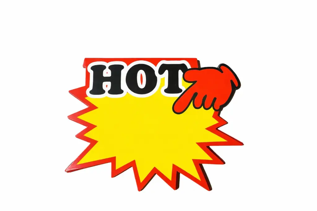 StarBurst Hot Sign - 20 Pack