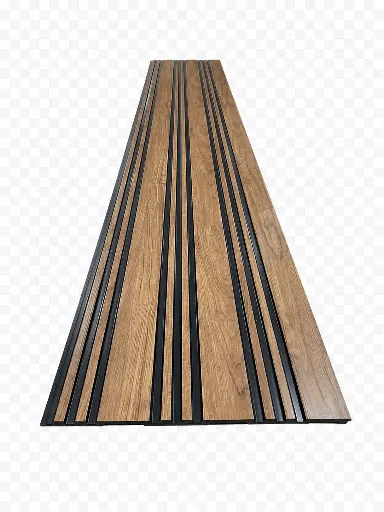 [WP-7] Panel Wall Decor (wood and black)