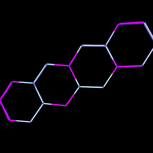 [LED NH4] LED Neon Hexagon (4Hex)