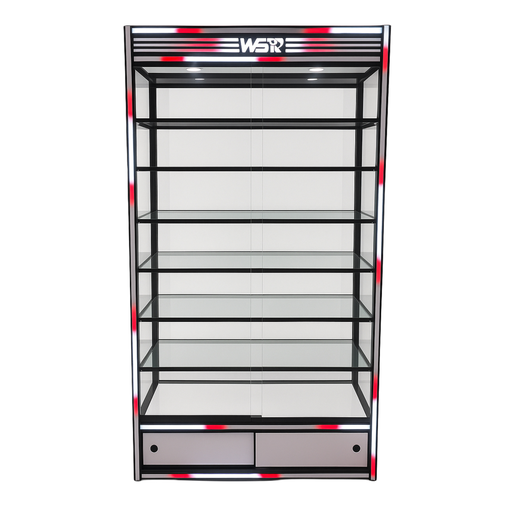 4x7 Feet Showcase With Neon & Music Light