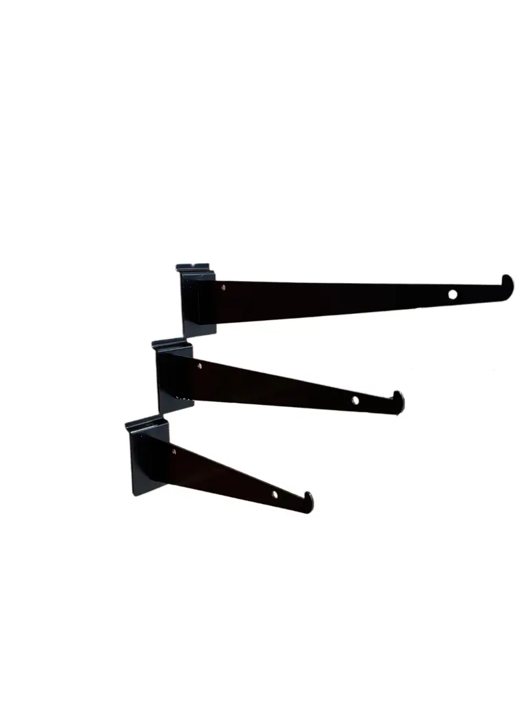 Slatwall Brackets Black.