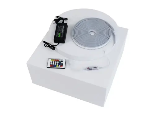 12v Neon Set with Adapter & Controller (16ft)