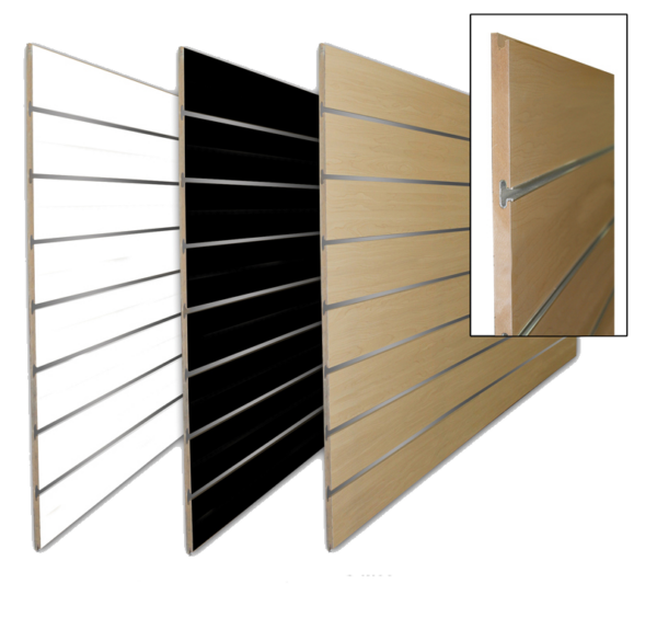 MDF Slatwall Slatwall Walnut Maple Cherry Black